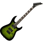 Jackson JS Series Dinky JS20 DKQ 2PT AH Transparent Green Електрическа китара