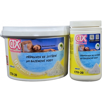 ASTRALPOOL CTX 20 prášek zvyšující pH 1kg