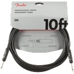 Fender Professional cable 3m S/S Black