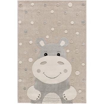 Universal Бежов детски килим 120x170 cm Clown - Universal (50563)