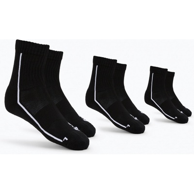 Head Tenisové ponožky 3P Performance 3 páry čierne