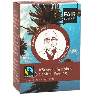 Fair Square Body Soap Coconut Soft Peeling 80 g