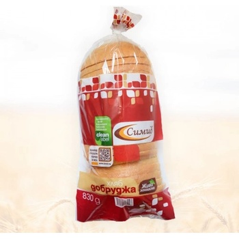 Симид Хляб Симид Добруджа нарязан 830гр