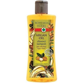 Bohemia Gifts vlasový šampón s arganovým olejom 250 ml