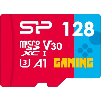 Image 1 of Silicon Power microSDXC 128GB A1/V30/UHS-I/U3 (SP128GBSTXDV3V1NSP)
