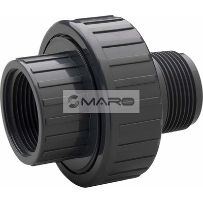 Plimat Šroubení 3-dílné PVC-U vnitřní x vnější závit 6/4" 53P9050