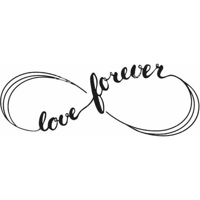 Rytiskla cz DEKOR SVATEBNÍ FOREVER LOVE 02 pro sklenice např 180 ml