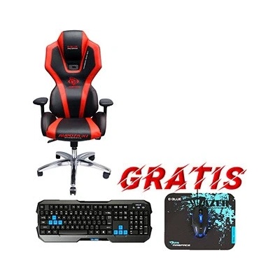 E-Blue AUROZA červené MGEBH01KMP00