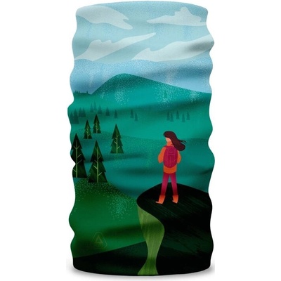 Matt Scarf Coolmax Eco landscape 2