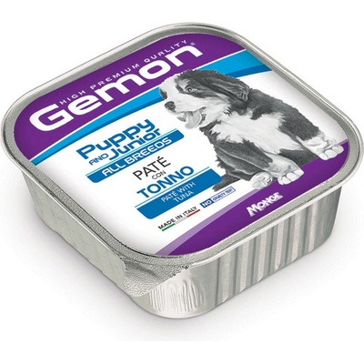 Gemon All Breeds Puppy a Junior Paté s tuniakom 150 g