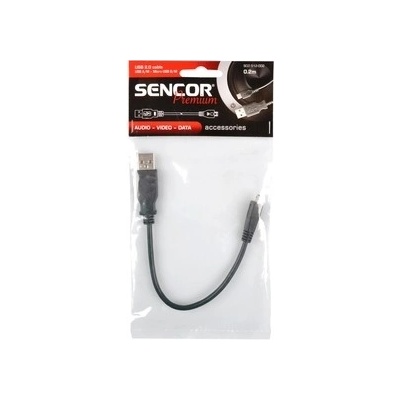 Sencor SCO 512-002 USB A/M-Micro B