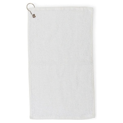 Towel City Golfový ručník TC013 White 30 x 50 cm