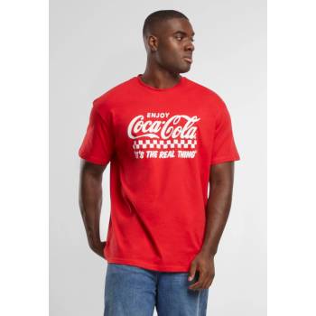 MERCHCODE Тениска Coca Cola Enjoy Coke Oversize Tee cityred XXLUB-MC1058-00491 - , размер XS