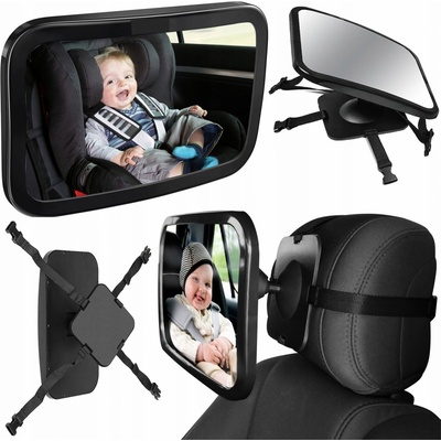 Lamex zrcátko pro pozorování dítěte 19 cm x 30 cm černé – Zboží Mobilmania