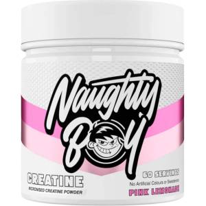 Naughty Boy Creatine Micronized Powder - Flavoured [300 грама] Розова лимонада