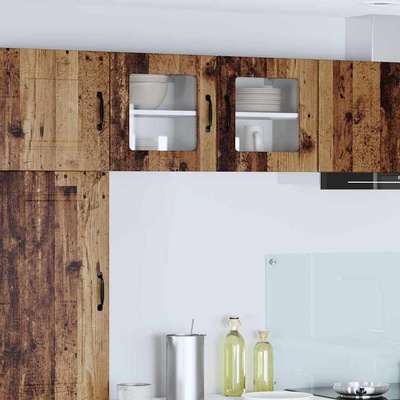 vidaXL Кухненски шкаф Lucca Старо дърво 40 x 31 x 40 см (884850)