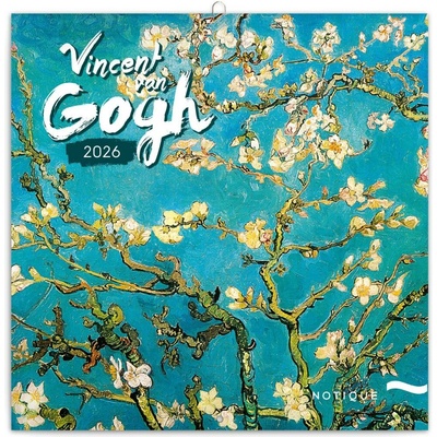 NOTIQUE Poznámkový Vincent van Gogh 30 x 30 cm 2026