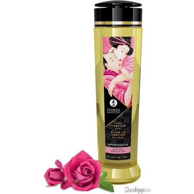 Shunga Erotic massage oil Aphrodisia Roses 240ml