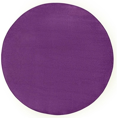 Hanse Home Тъмнолилав кръгъл килим ø 133 cm Fancy - Hanse Home (103005-133)