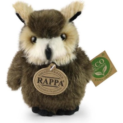 Rappa Плюшена птица сова/бухал 13 см eco-friendly
