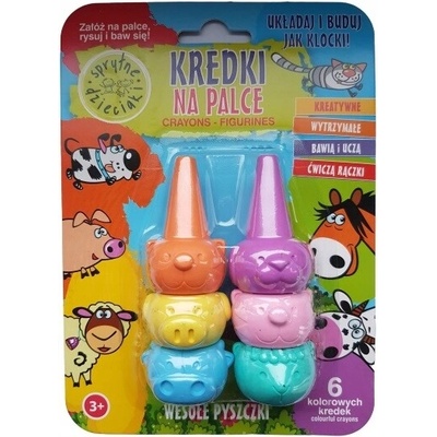 Crayons sviečkové pastelky 6 ks
