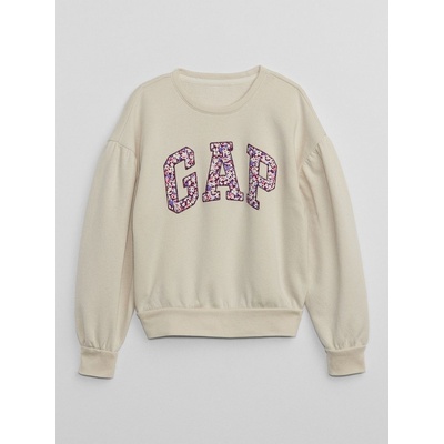 GAP 773157-02 dětská mikina s logem Béžová