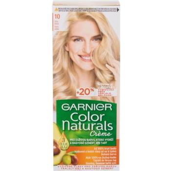 Garnier Color Naturals Créme permanentní zářivá barva na vlasy 10 Natural Ultra Light Blond 40 ml