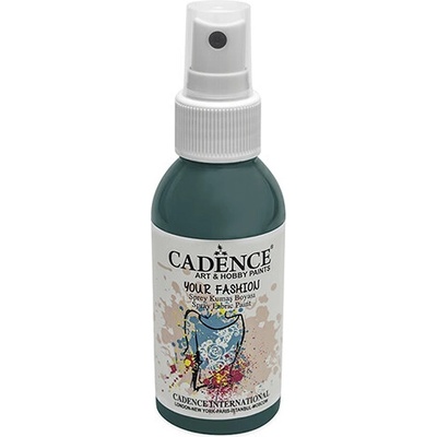 Cadence textilní barva ve spreji modrozelená 100 ml