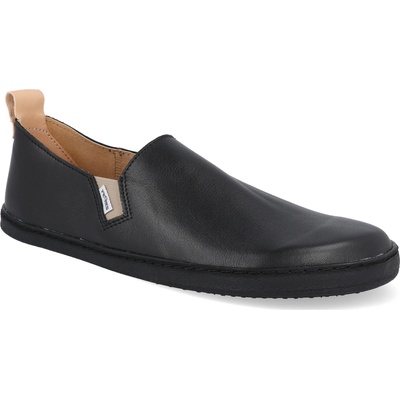 Pegres dtské barefoot topánky Slip-On BF 82 0.1 čierna
