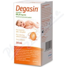 Degasin Simetikón 66,6 mg/ml perorálna emulzia 50 ml