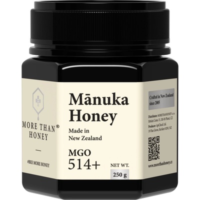 MoreThanHoney Novozélandský květový med MANUKA MGO 514+ 250g