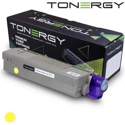 Compatible съвместима Тонер Касета Compatible Toner Cartridge OKI 44315301 Yellow, 6k (TONERGY-OKI-C610-Y)