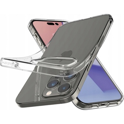 Pouzdro Spigen Crystal Flex iPhone 14 Pro - čiré