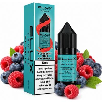 Elux Legend Salts Blueberry Sour Raspberry 10 ml 10 mg