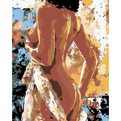 ZUTY Malování podle čísel KRÁSNÁ NAHÁ ŽENA 40 x 50 cm