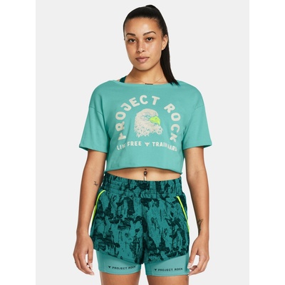 Under Armour Dámske tričko Pjt Rck Balance Graphic T Zelená