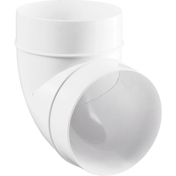 Image 1 of Dalap Кръгло pvc коляно 90° за тръбно отклонение Ø 125 мм (222)