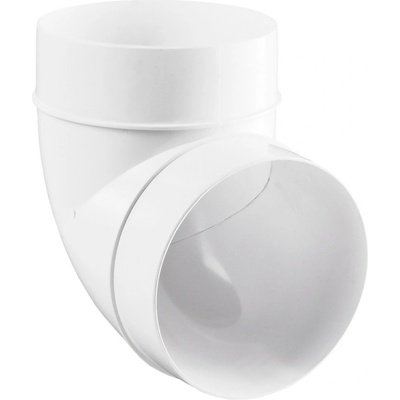 Dalap Кръгло pvc коляно 90° за тръбно отклонение Ø 125 мм (222)