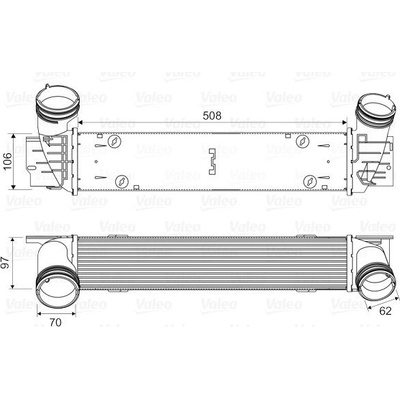 Chladič turba VALEO 818594