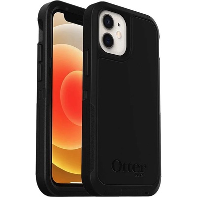 OtterBox Defender XT Case - хибриден удароустойчив кейс с вграден магнитен конектор (MagSafe) за iPhone 13 (черен)