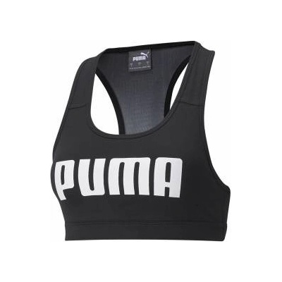 PUMA Спортен Сутиен Puma Mid Impact 4Keeps Черен Размер M
