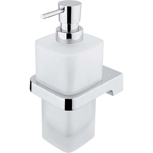 Nimco Maya - Дозатор за сапун с държач, матирано стъкло/хром MA 29031H-T-26 (MA 29031H-T-26)