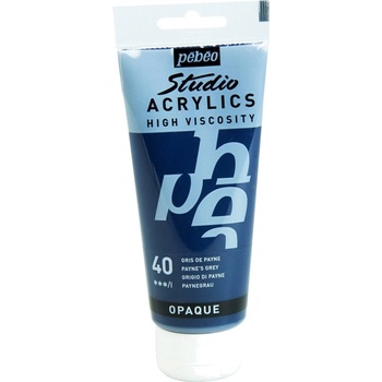 Pébéo Studio Fine АКРИЛНА боя Payne's Grey 500 ml 1 бр (831-040)