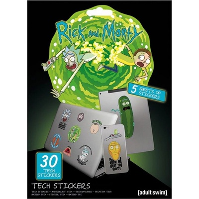 Sada samolepek Rick and Morty Adventures 30 ks