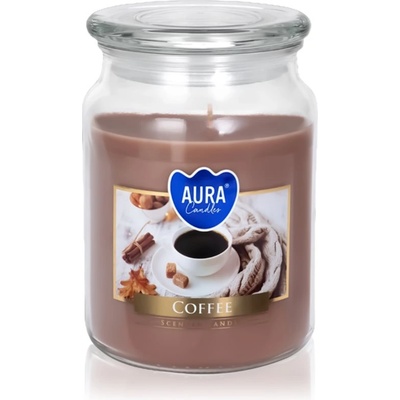 BISPOL Premium Line Coffee ароматна свещ 500 гр