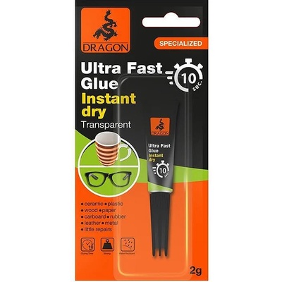 Dragon Секундно лепило без разтворители dragon ultra fast 2гр