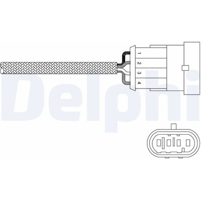 Lambda sonda DELPHI ES20302-12B1 ES20302-12B1