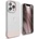elago Glide Case - удароустойчив силиконов (TPU) калъф за iPhone 13 Pro (мат-розов)