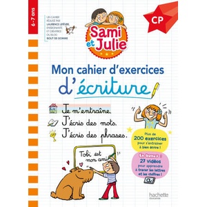 Sami et Julie CP - Mon cahier d'exercices d'écriture (2026)