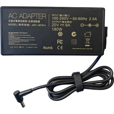 Makki Зарядно за лаптоп заместител Makki Asus 20V 9A 180W 6.0x3.7mm - MAKKI-NA-AS-88 (MAKKI-NA-AS-88)